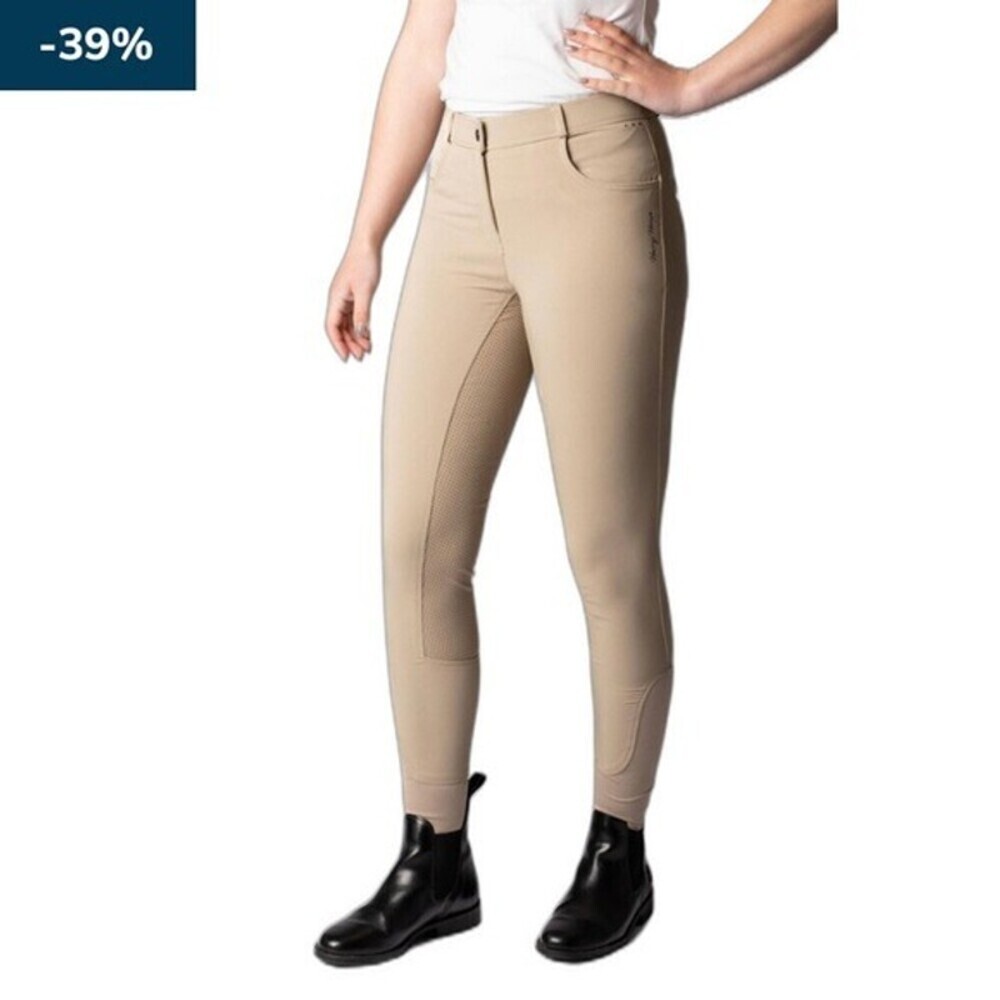 Women's full grip pants Harry's Horse SZ 27" waist Riding pants in tan breeches